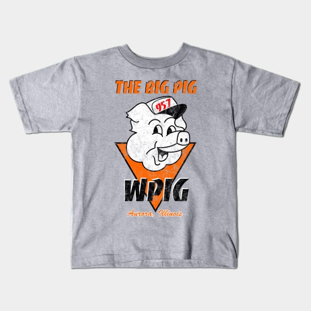 WPIG (distressed) Kids T-Shirt by Stupiditee